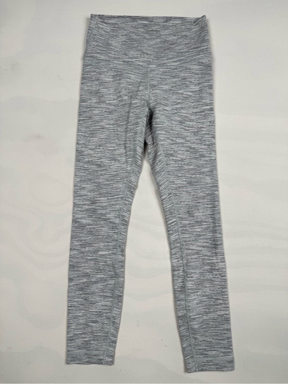 Lululemon Wunder Under Hi-Rise 7/8 Tight *25" Gray White Women’s 6